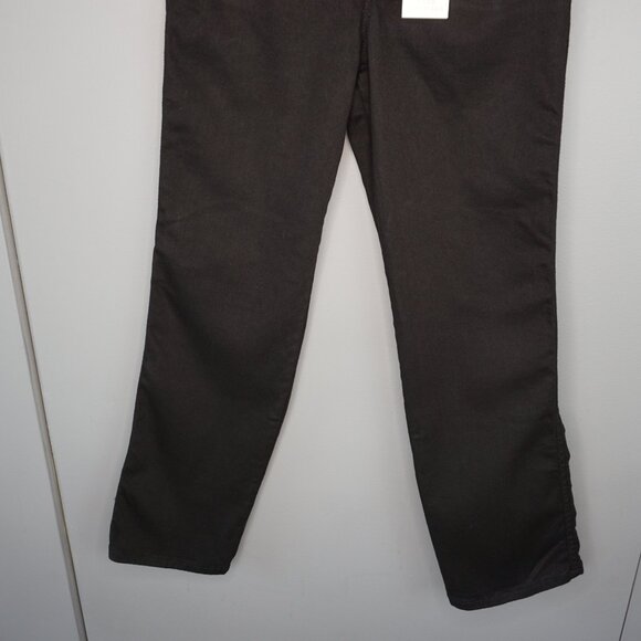 New Good American Good Curve High Rise Straight Jeans in Black001 size 4/27 - Picture 7 of 16